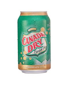CANADA DRY GINGER ALE 354ML LATA