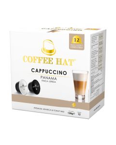 COFFE HAT CAPS. DOLCE GUSTO CAPUCCINO 
